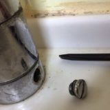 キッチンのシングルレバー（ワンホール）混合栓のDIYで取り外す方法